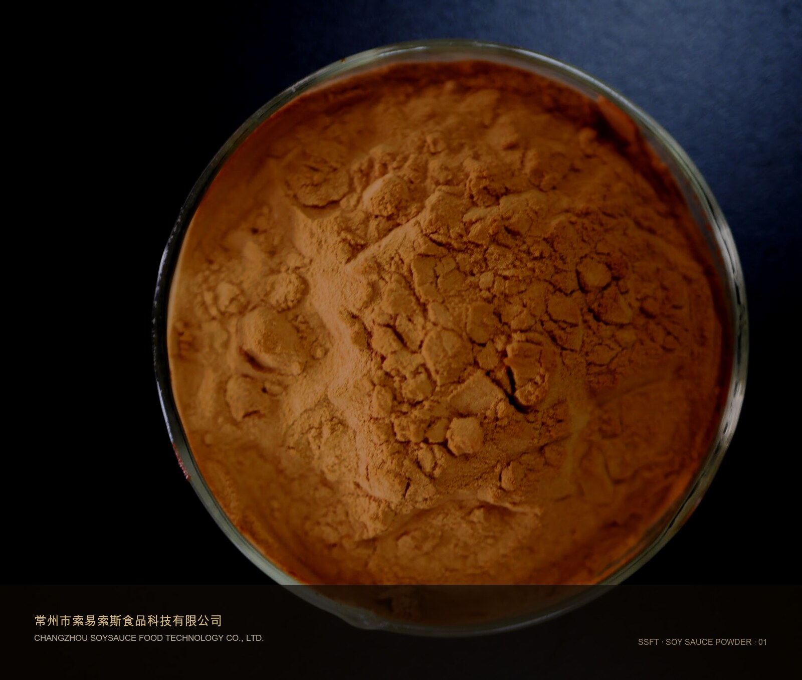 Soy sauce powder post-maturation sample image